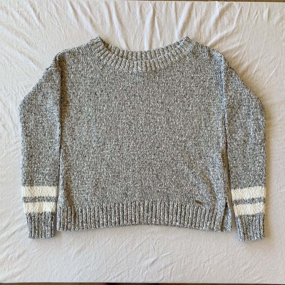 Grey Hollister Sweater